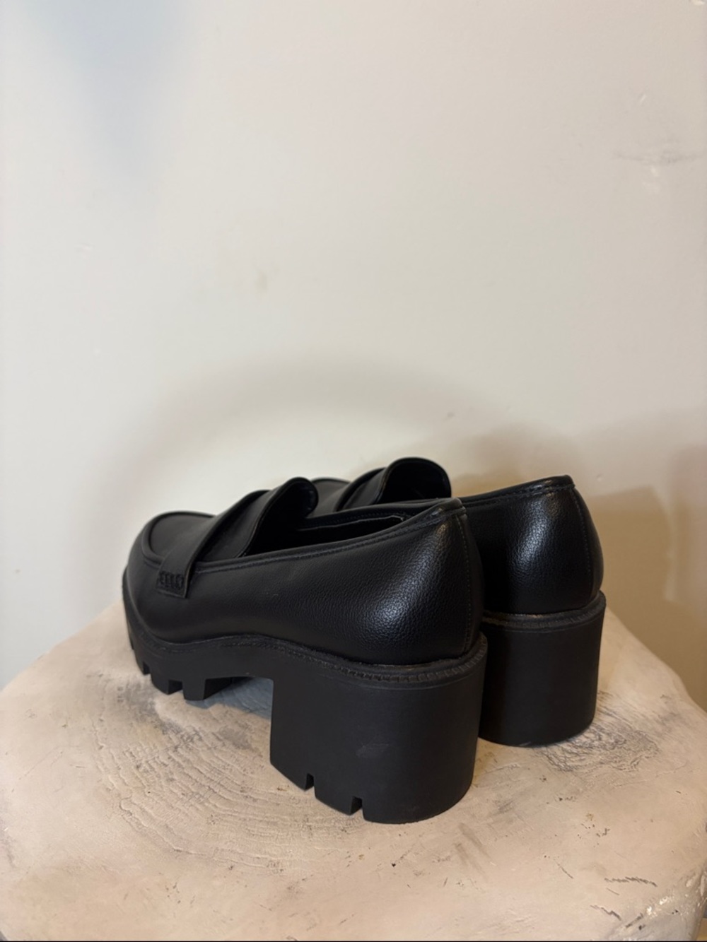DV by Dolce Vita Black Chunky Platform Loafers - Picture 5 of 11